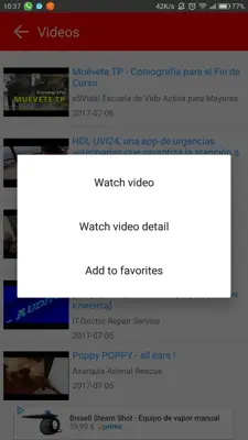 VideoMap for YouTube android App screenshot 10