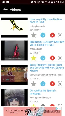 VideoMap for YouTube android App screenshot 3