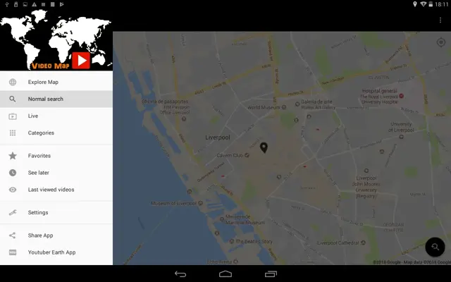 VideoMap for YouTube android App screenshot 5