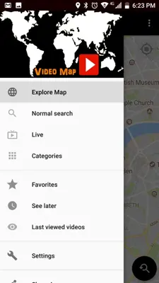 VideoMap for YouTube android App screenshot 6